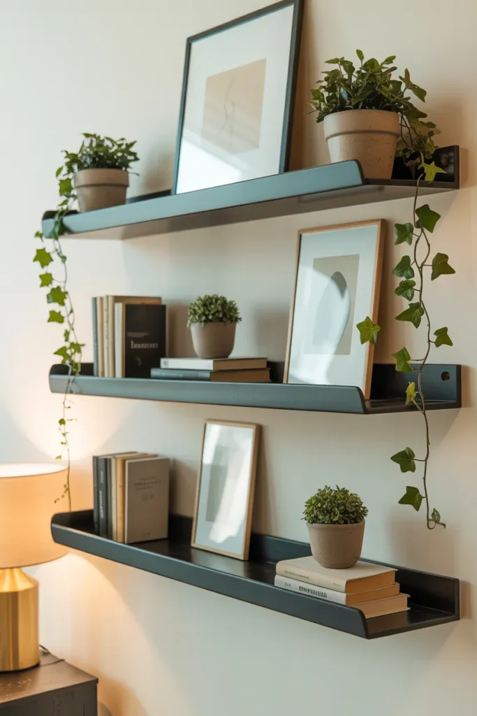 Minimalist Floating Shelves
