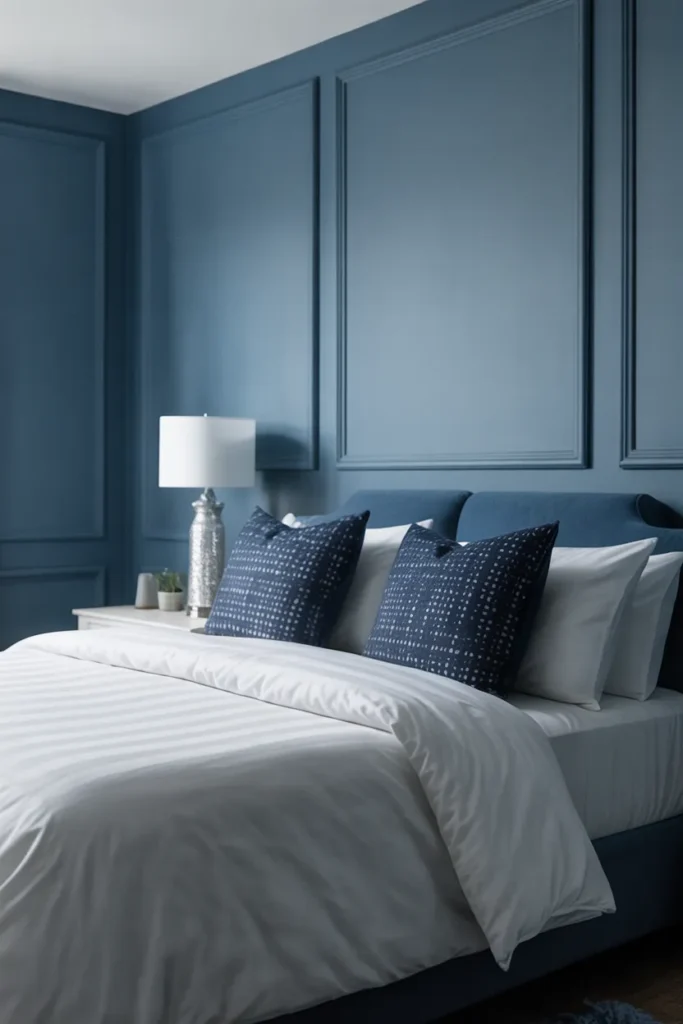 Muted Indigo Blue