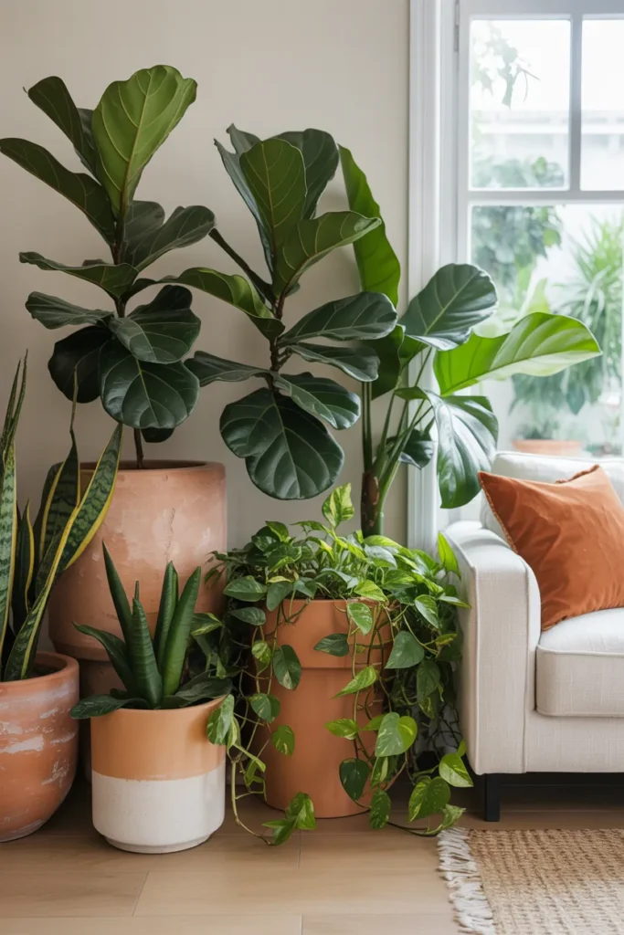 Organic Potted Plants
