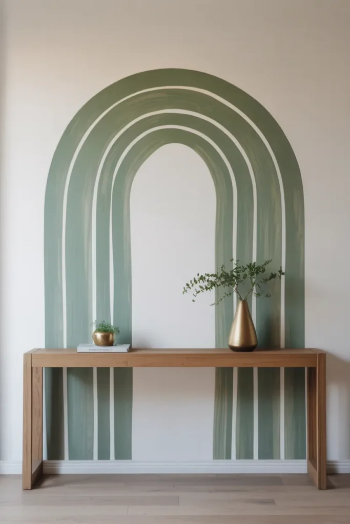 Painted Arch Nook