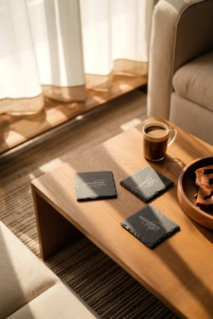 Personalized Slate Coasters