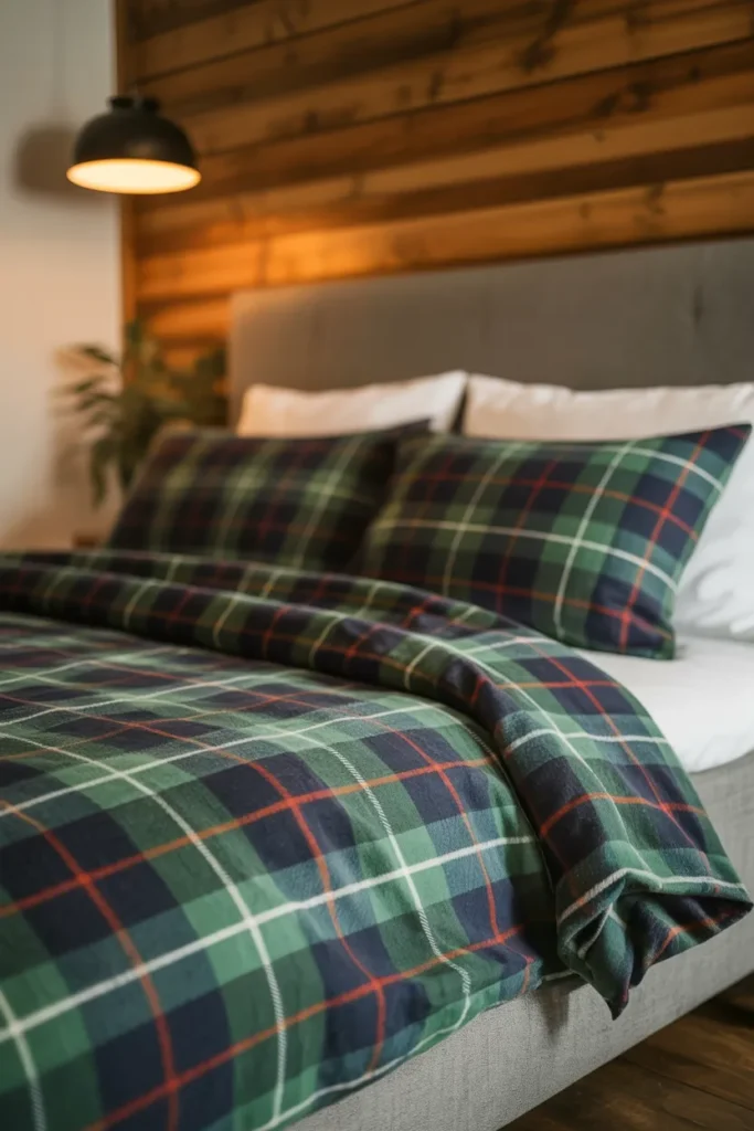 Plaid Flannel Bedding