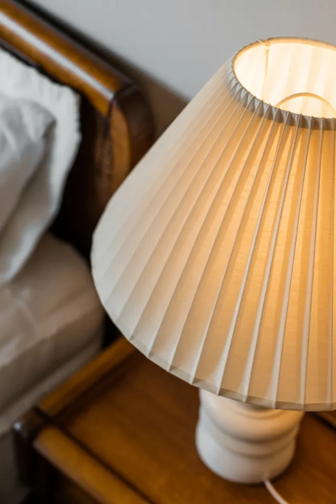 Pleated Fabric Lampshades