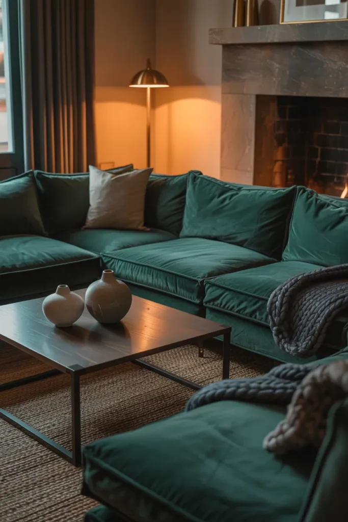 Plush Velvet Seating