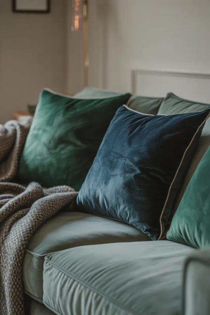 Velvet Throw Pillows