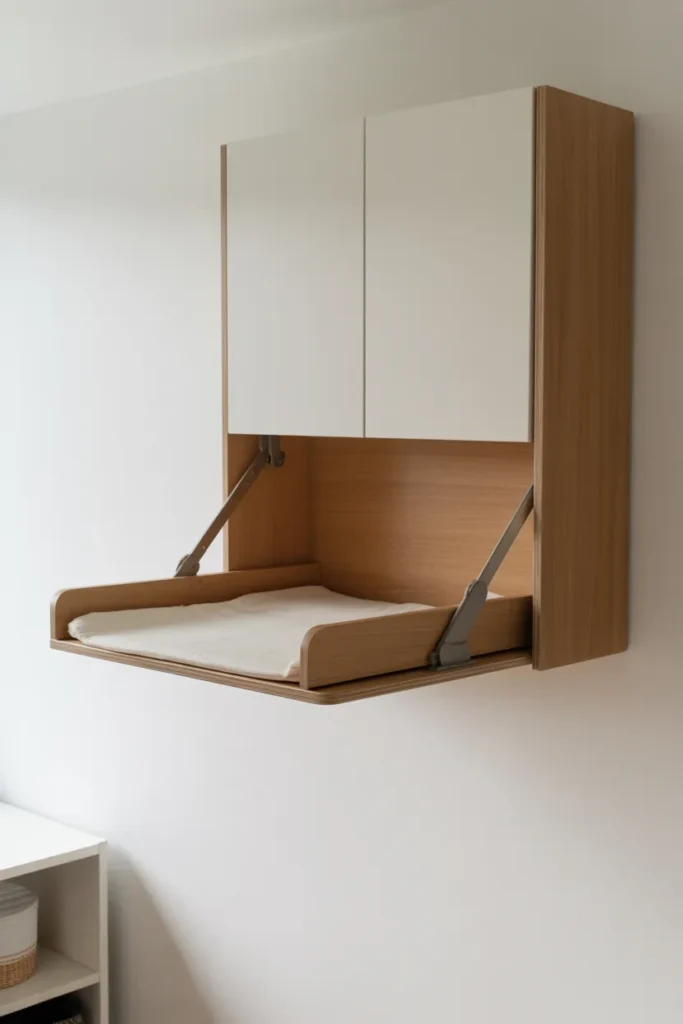 Wall-Mounted Changing Table