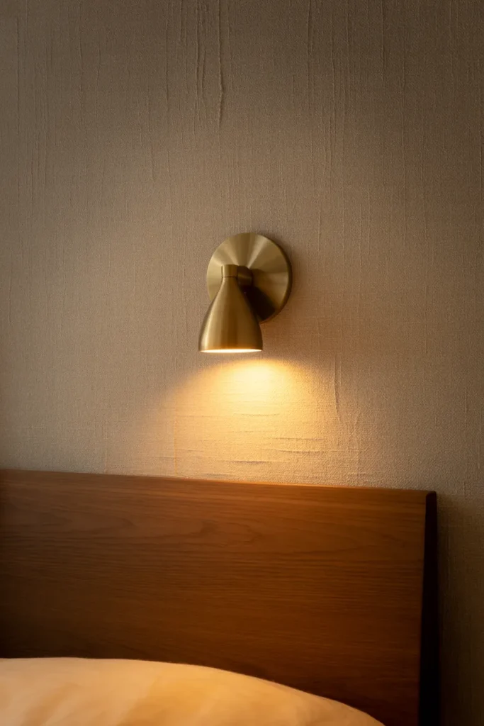 Warm Brass Sconces