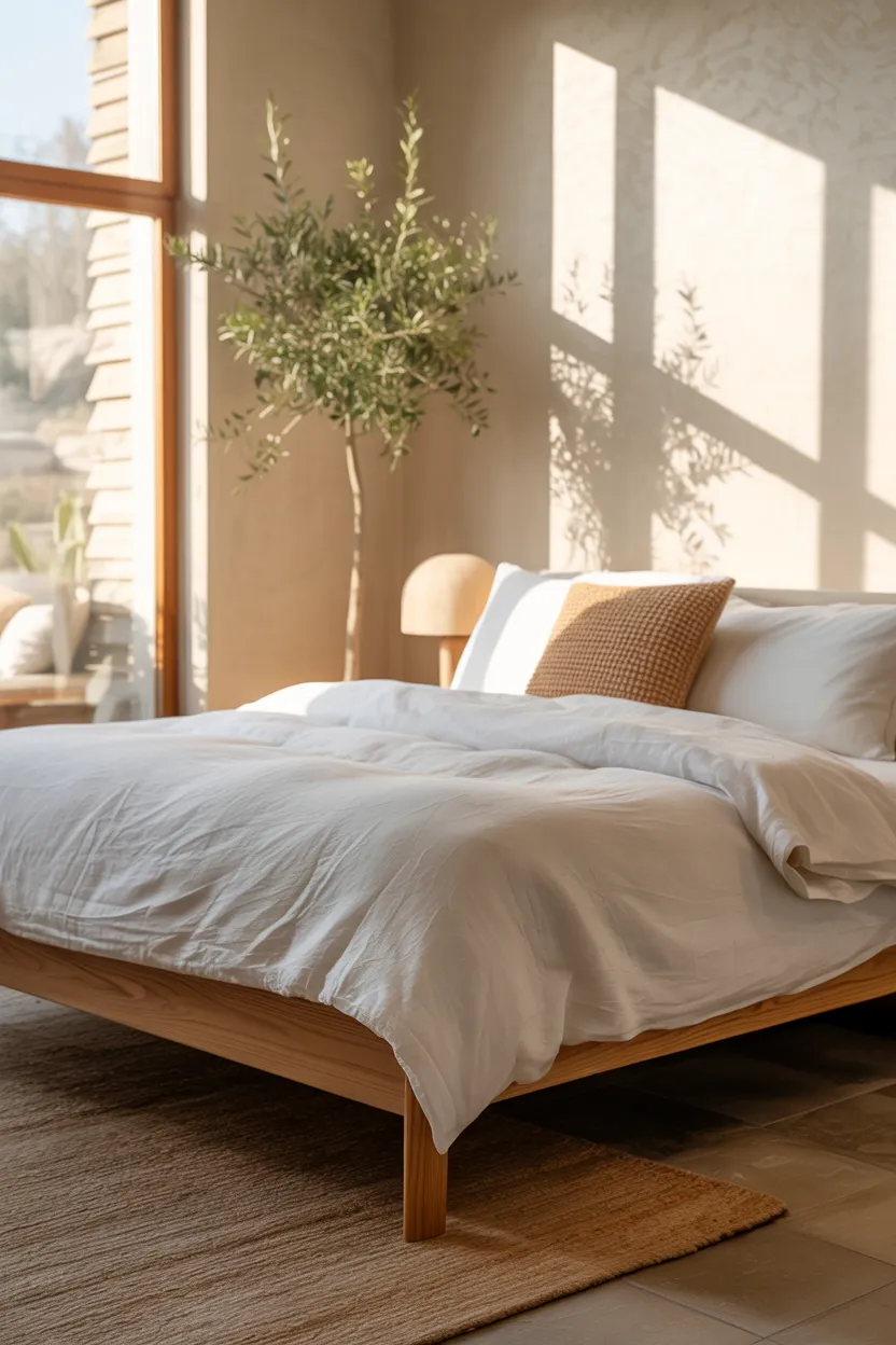 white linen duvets