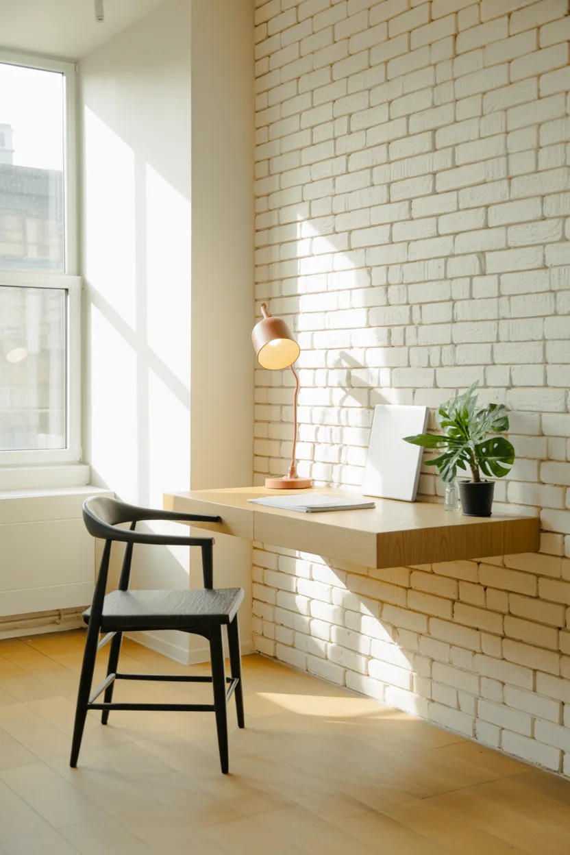 floating wall desk