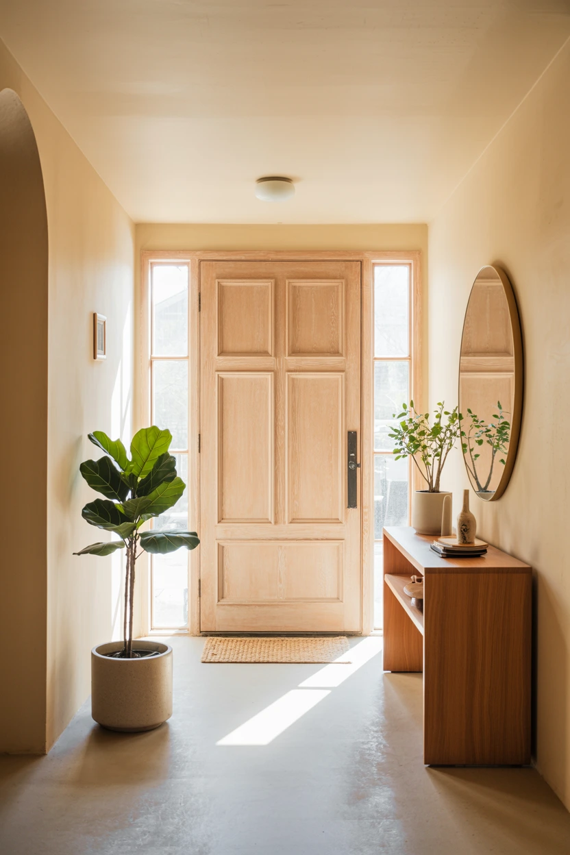 commanding entryway layout
