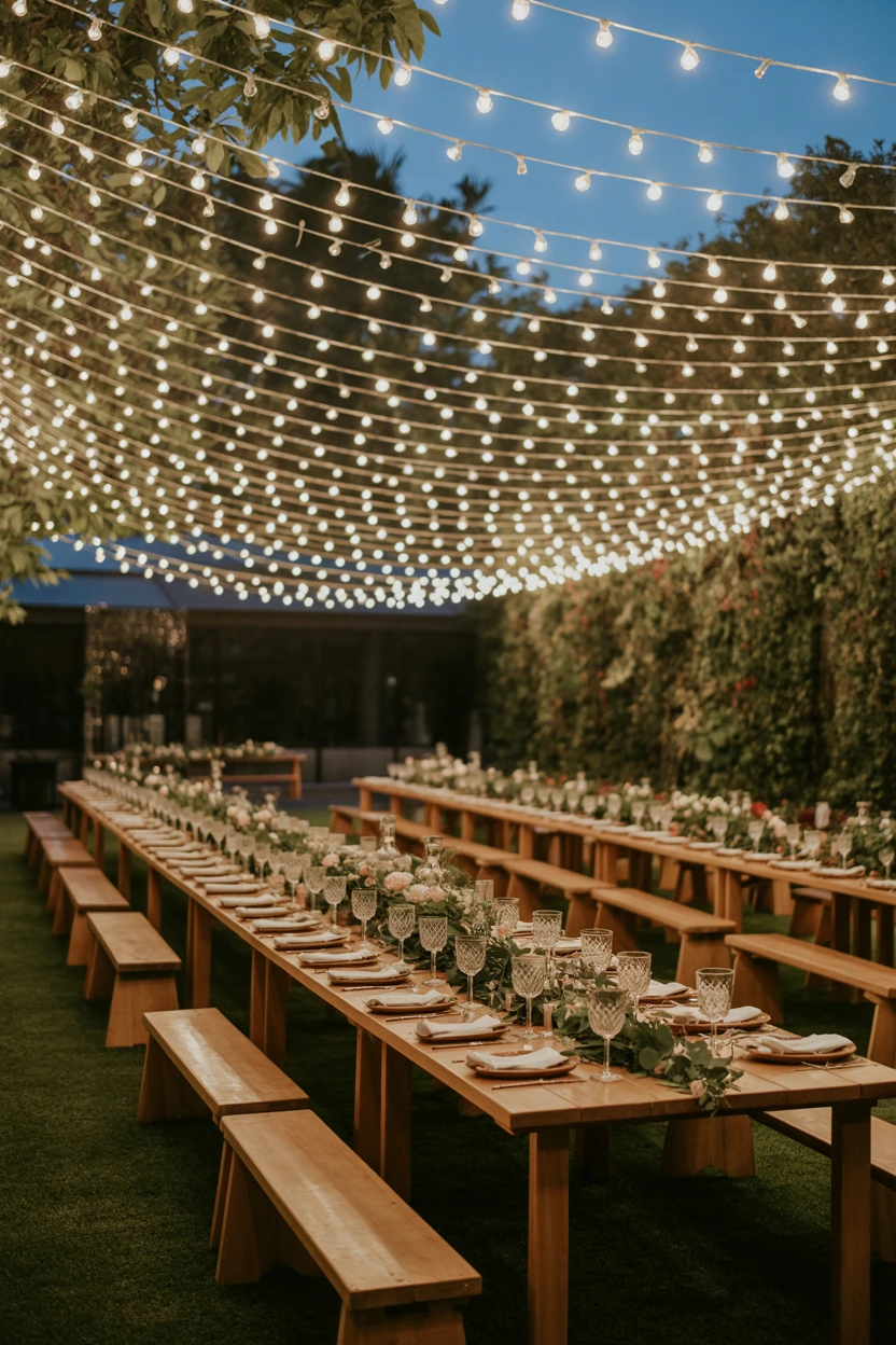 fairy light canopy