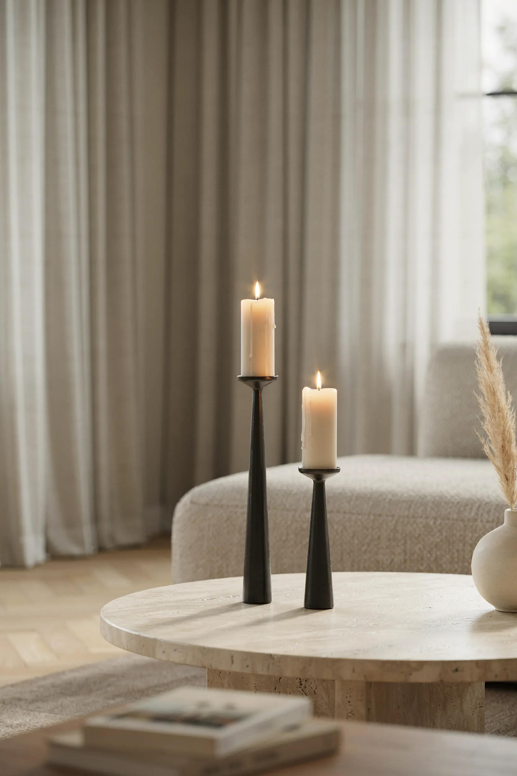tapered candle holders