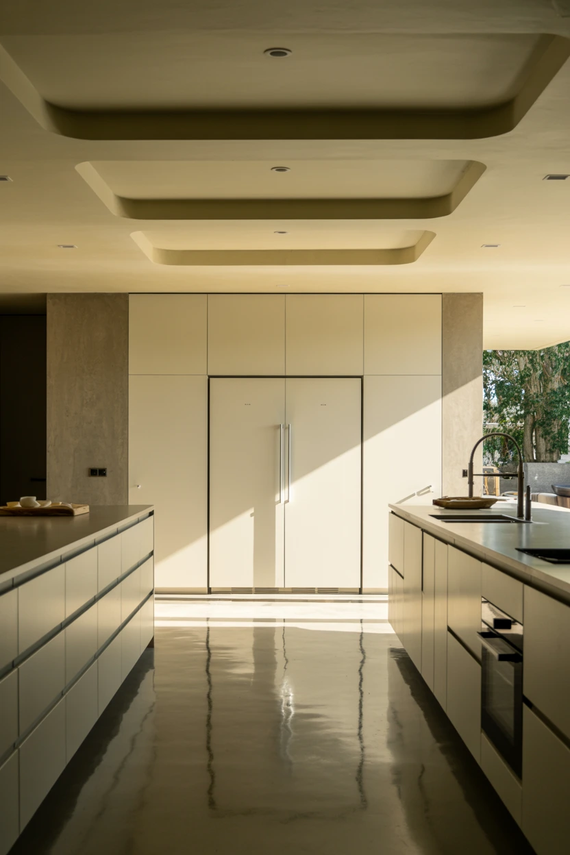 concealed kitchen fridge