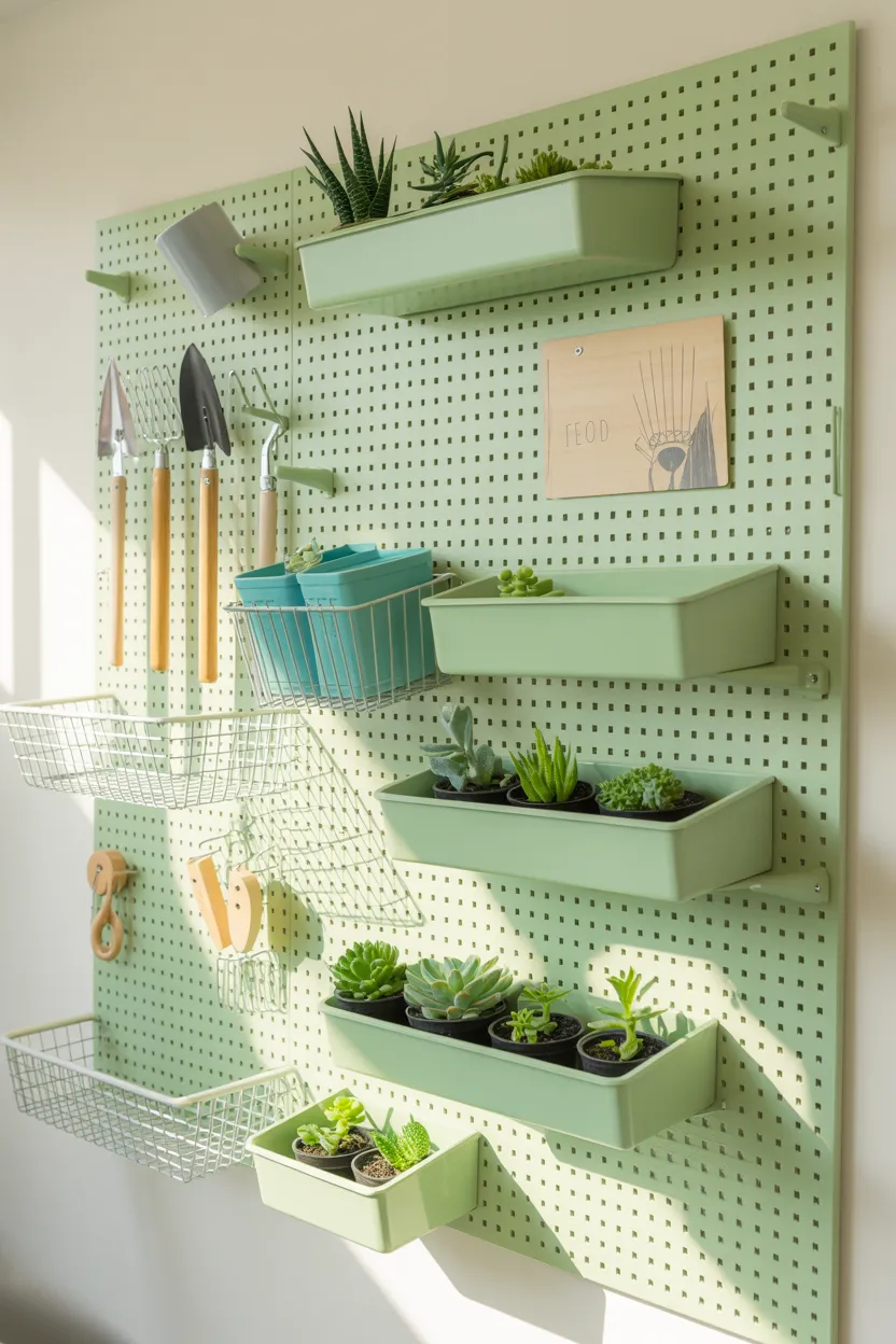 pegboard wall organizers