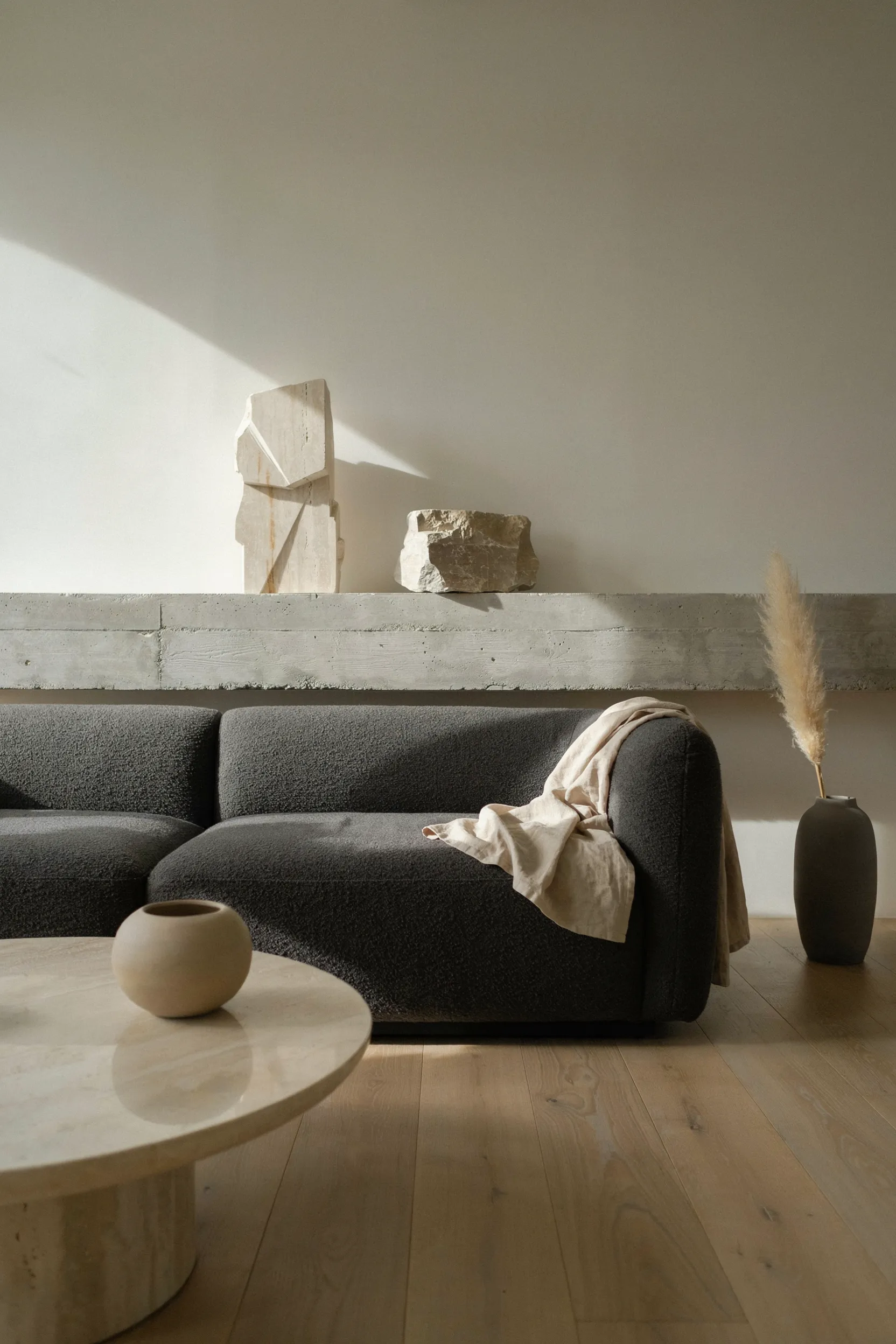 sculptural stone objects