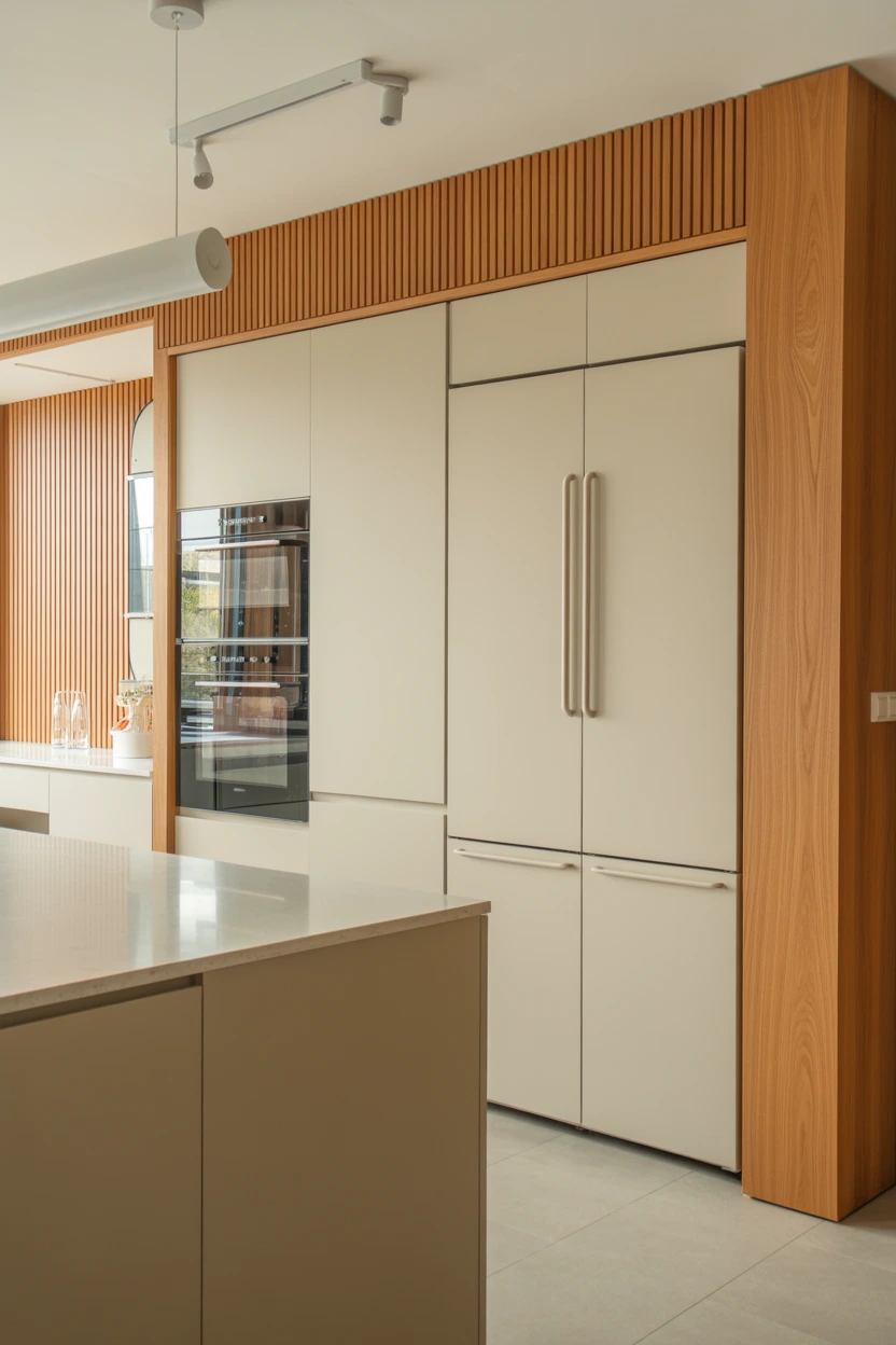 minimalist column refrigerator