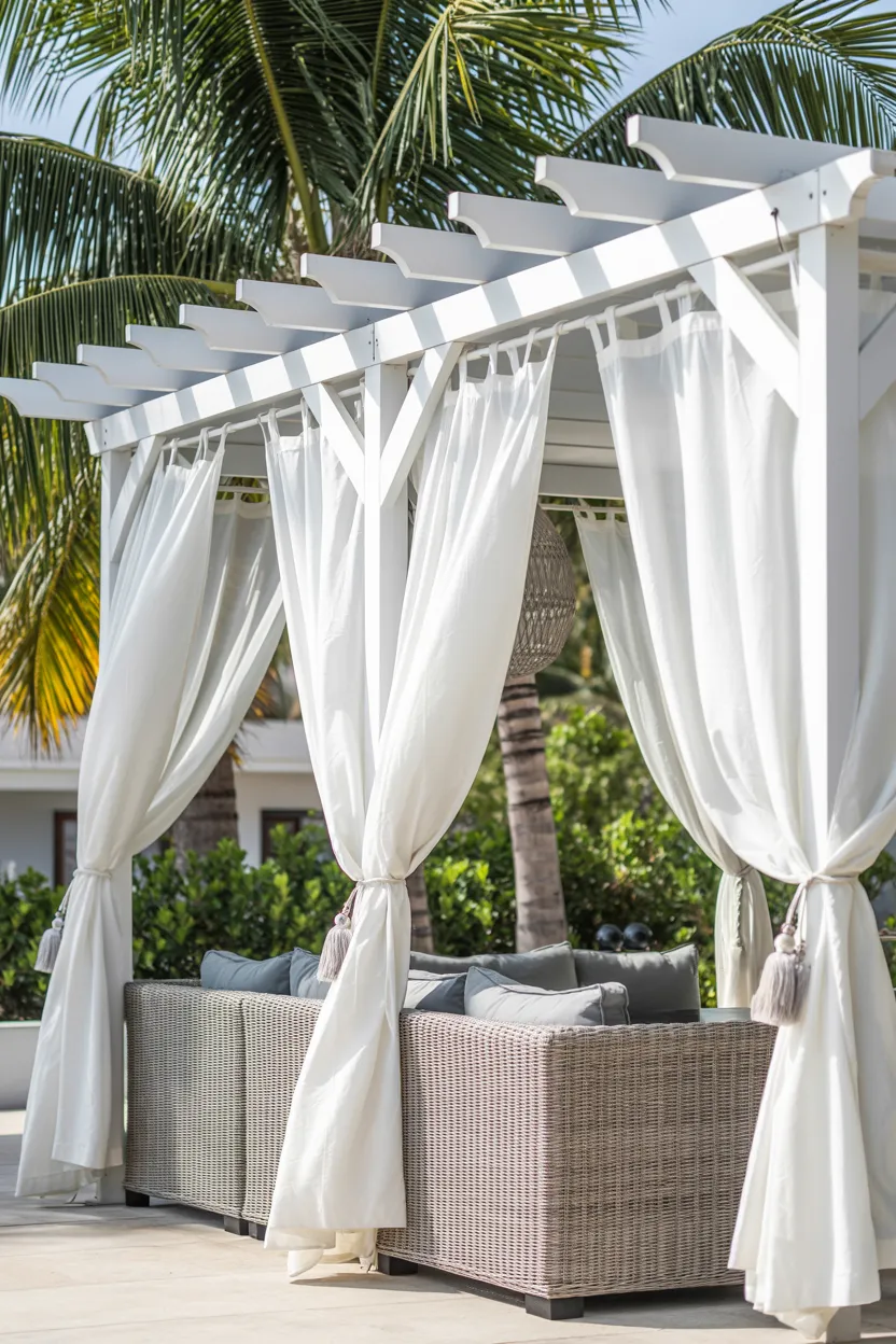outdoor fabric curtains