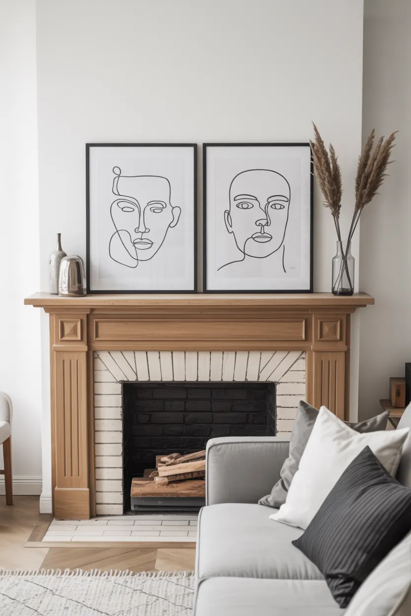 minimalist line art