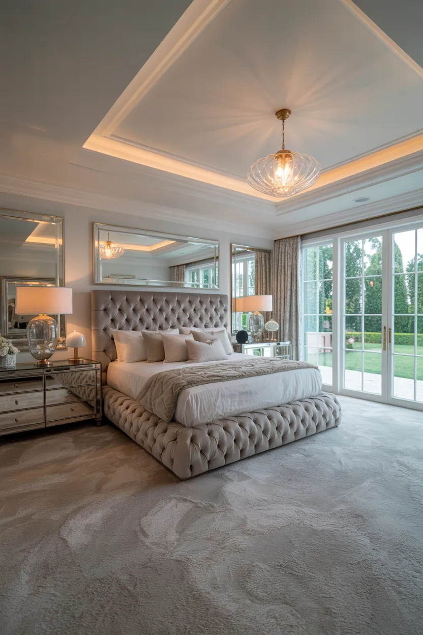 inverted tray ceilings