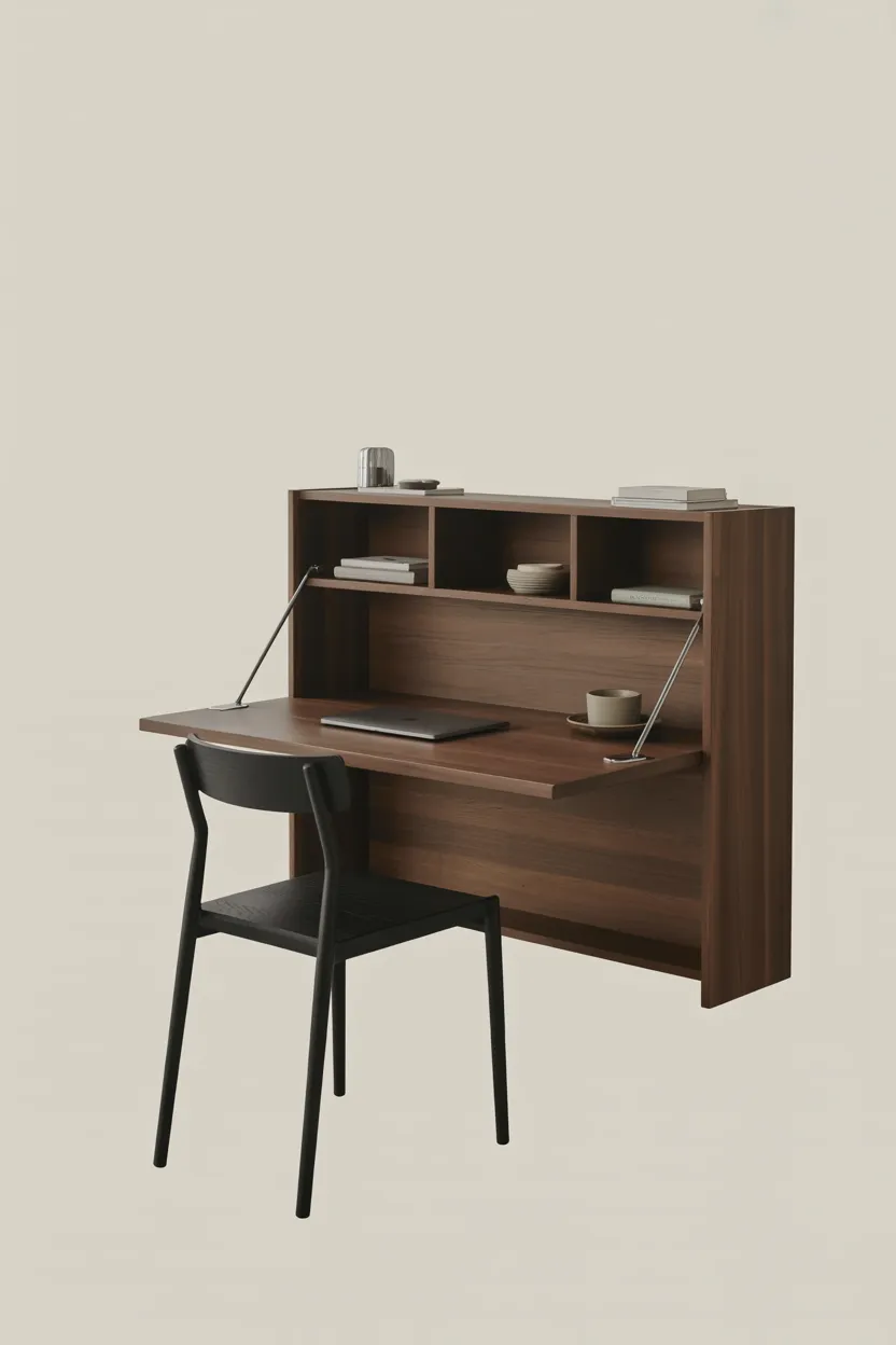 wall-mounted drop desks