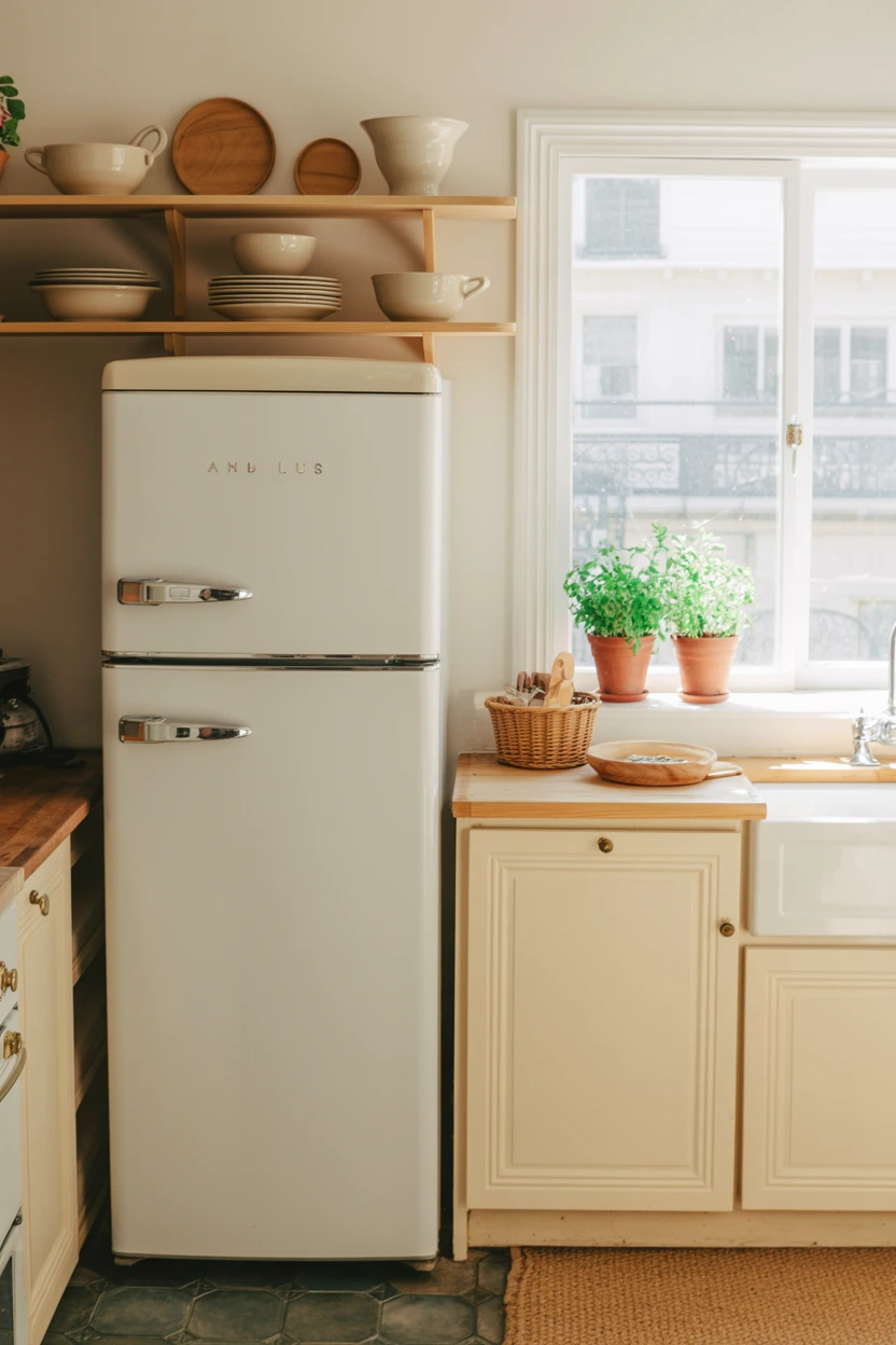 bottom freezer layout