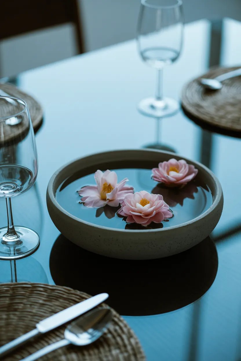 floating blossom bowls