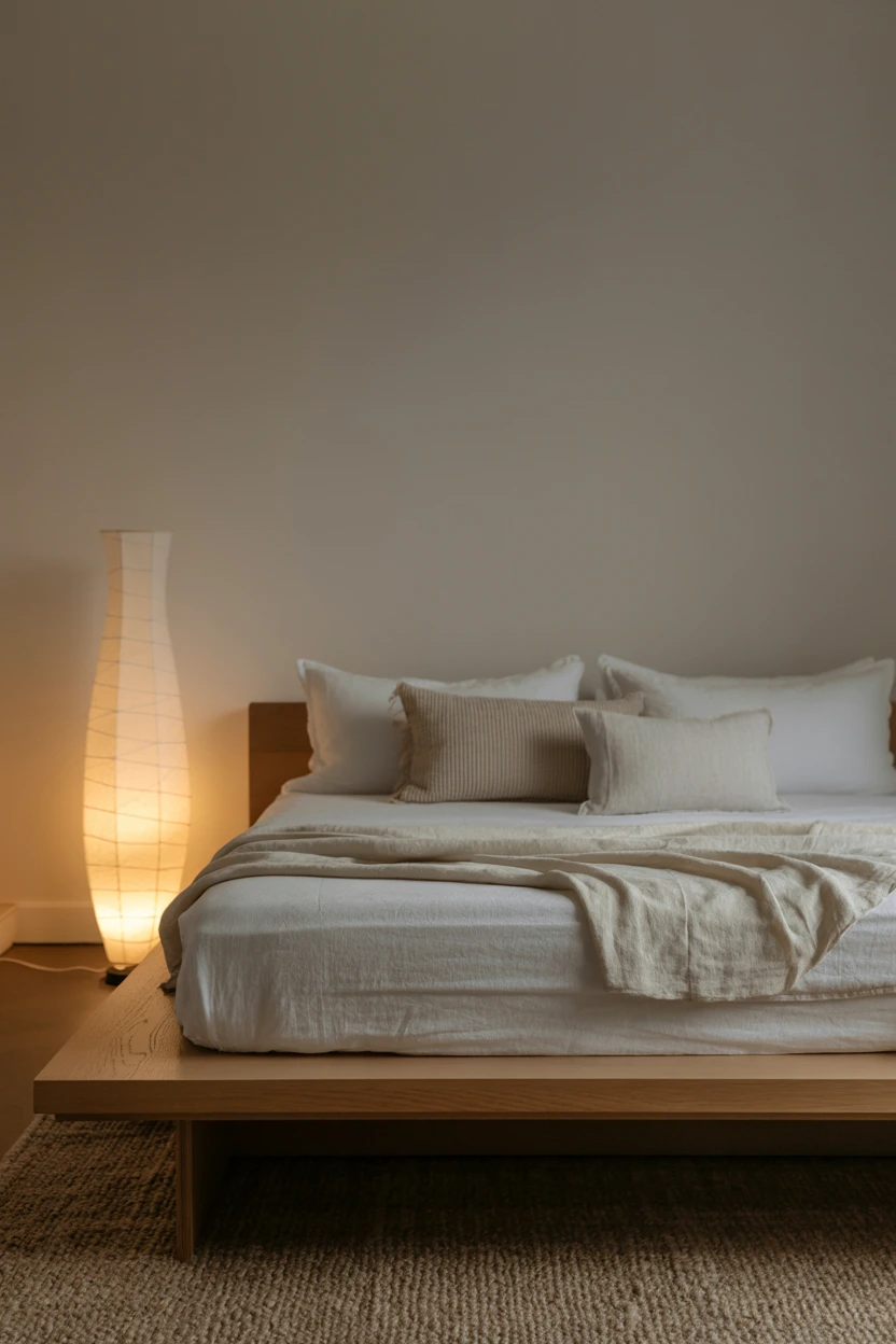 elevated bed placement wall