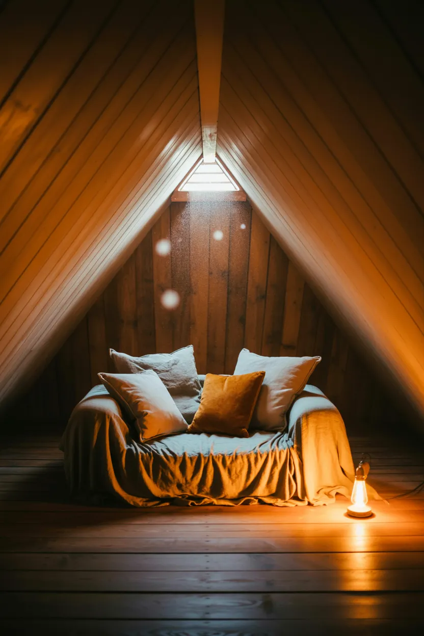 attic eaves nook