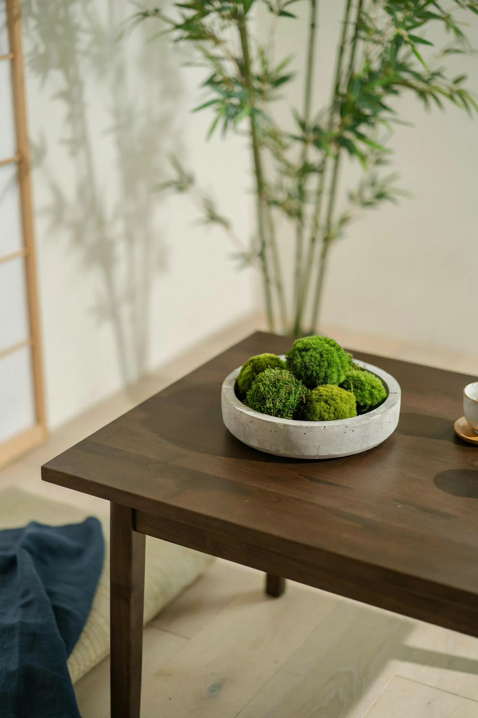 faux moss balls