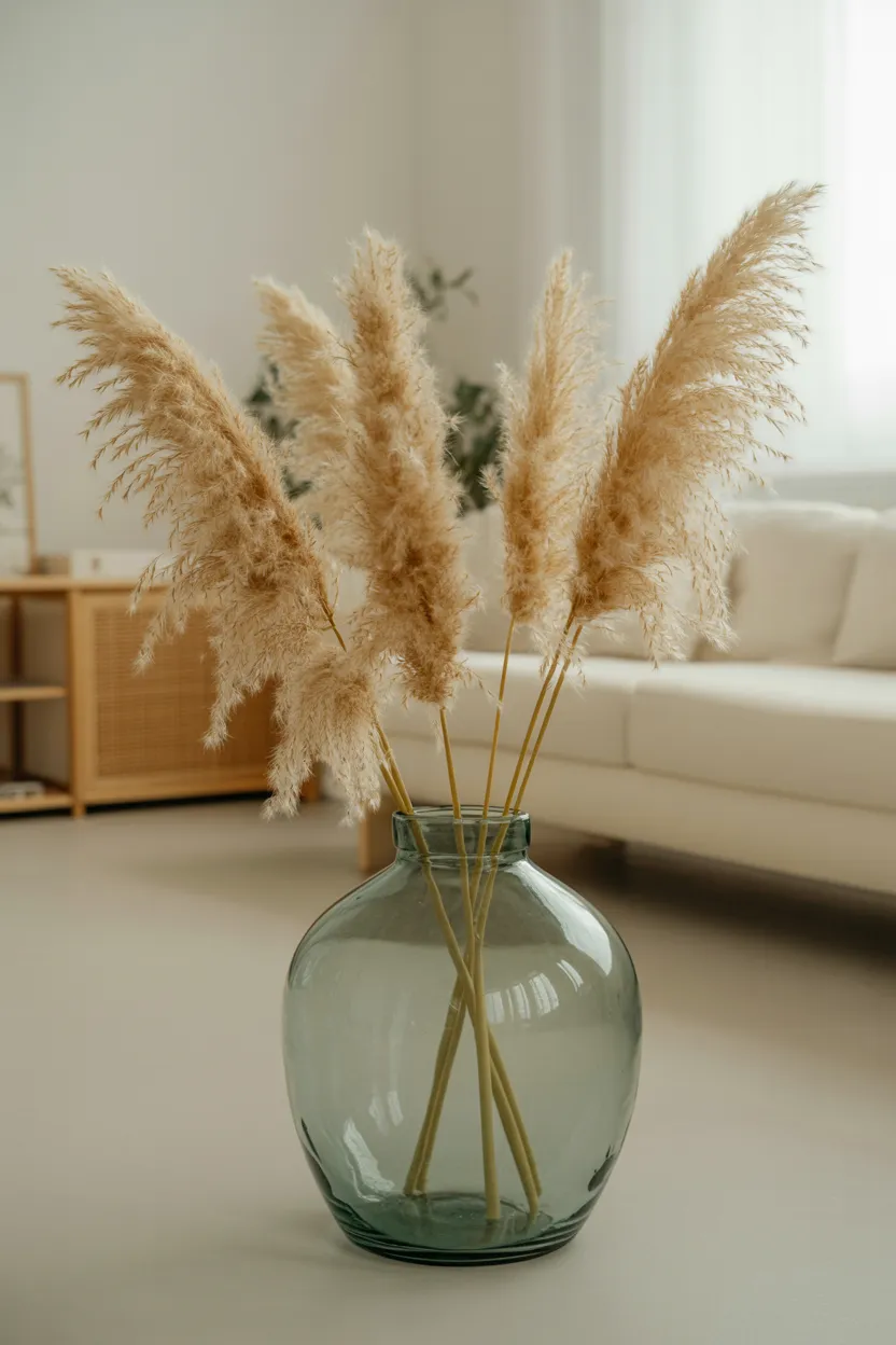 pampas grass arrangements
