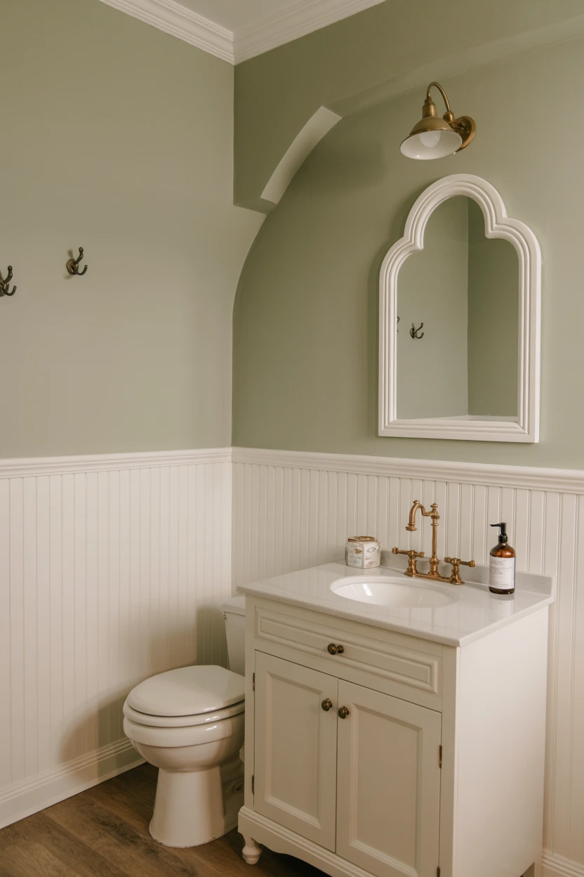 classic beadboard wall wainscoting