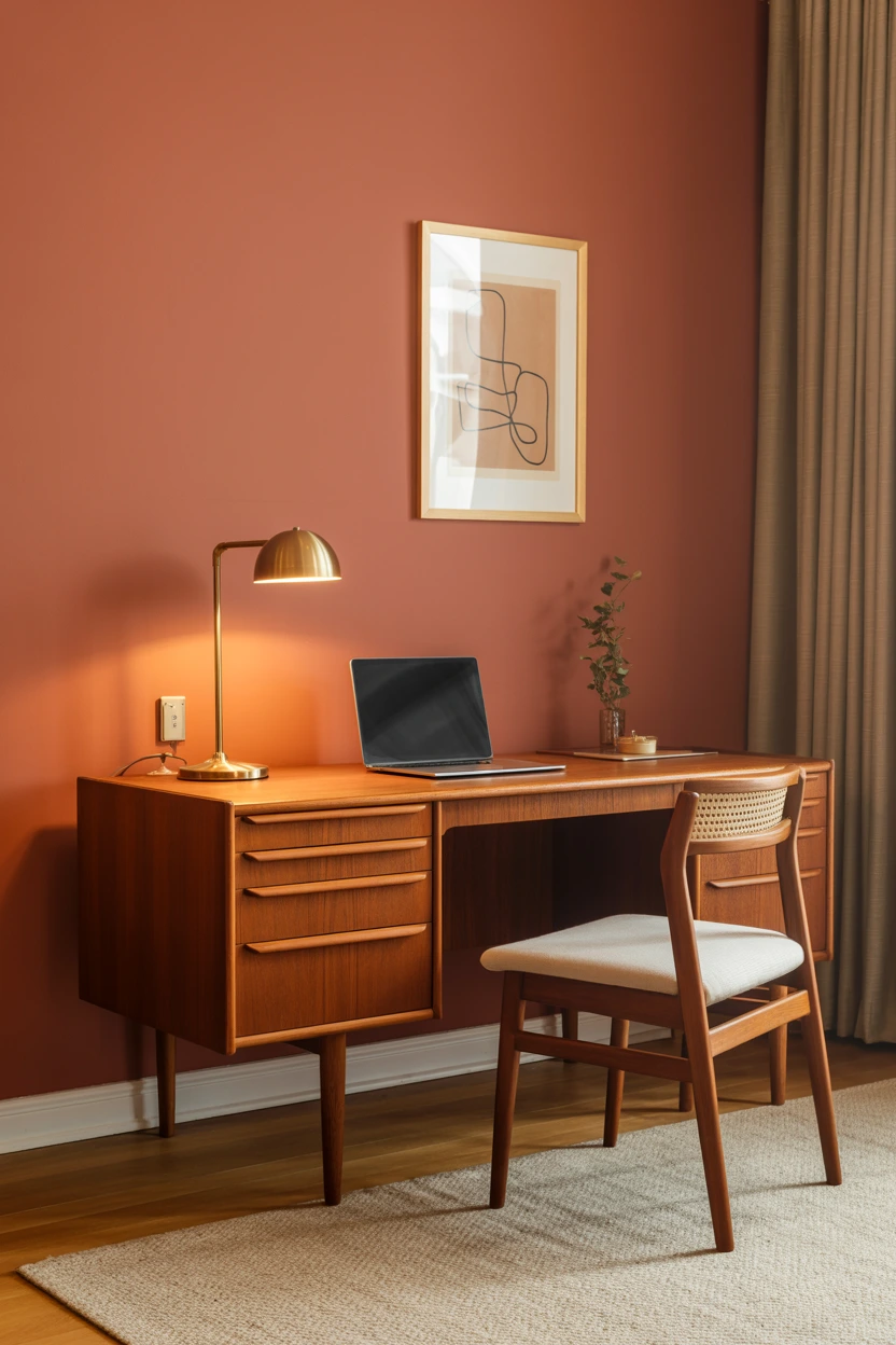 hidden drawer writing desk
