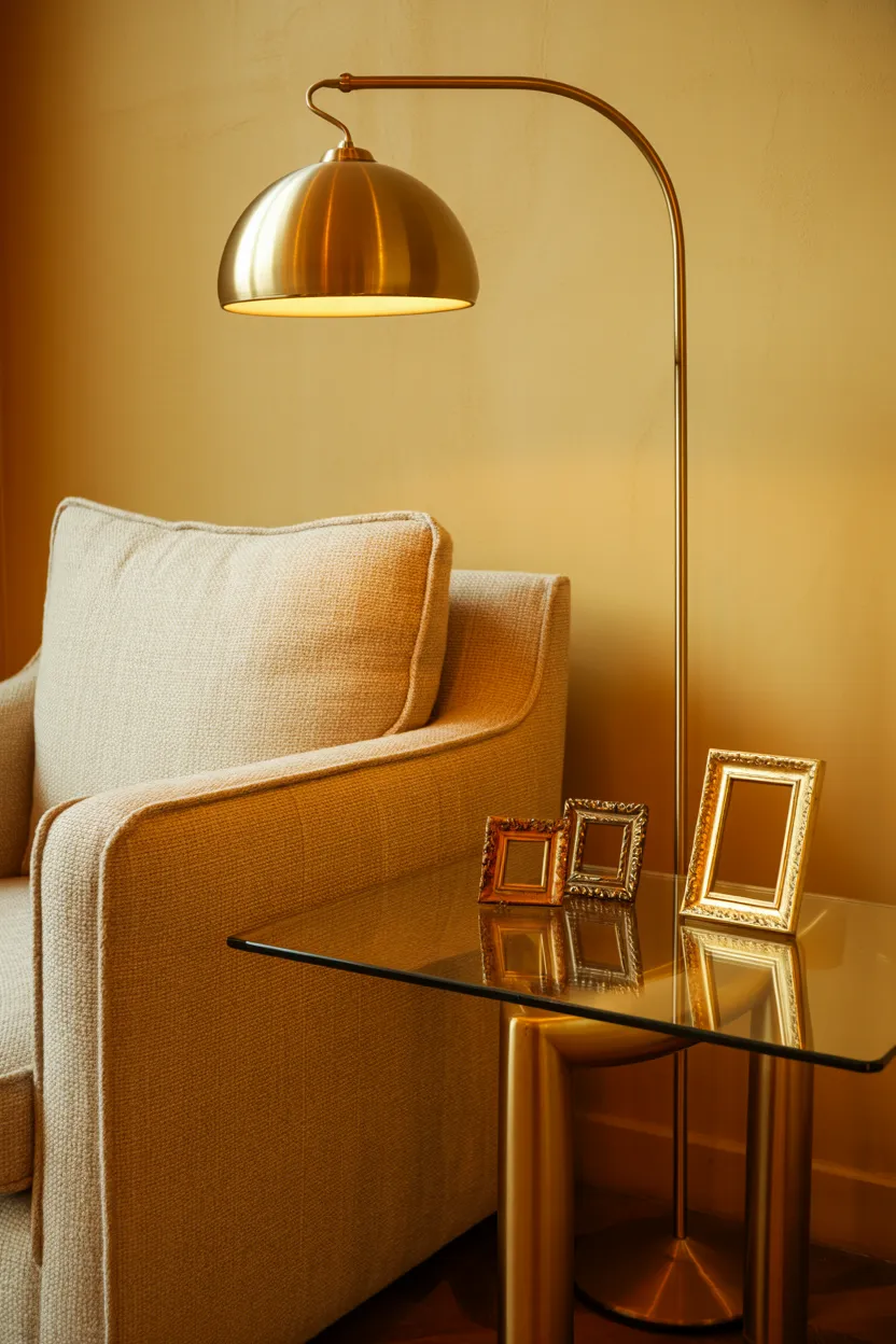 brass accent details