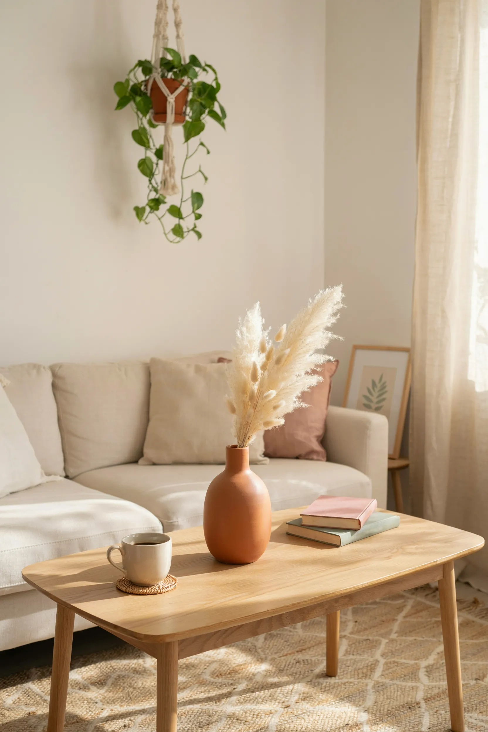 dried pampas grass