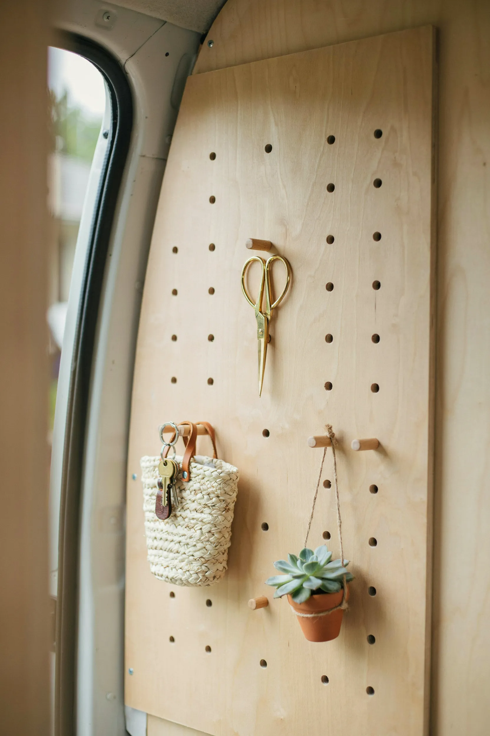 vertical pegboard wall organizers