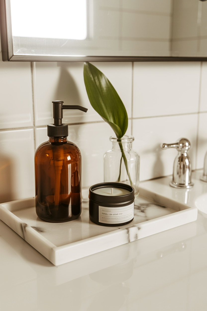 decorative tray styling