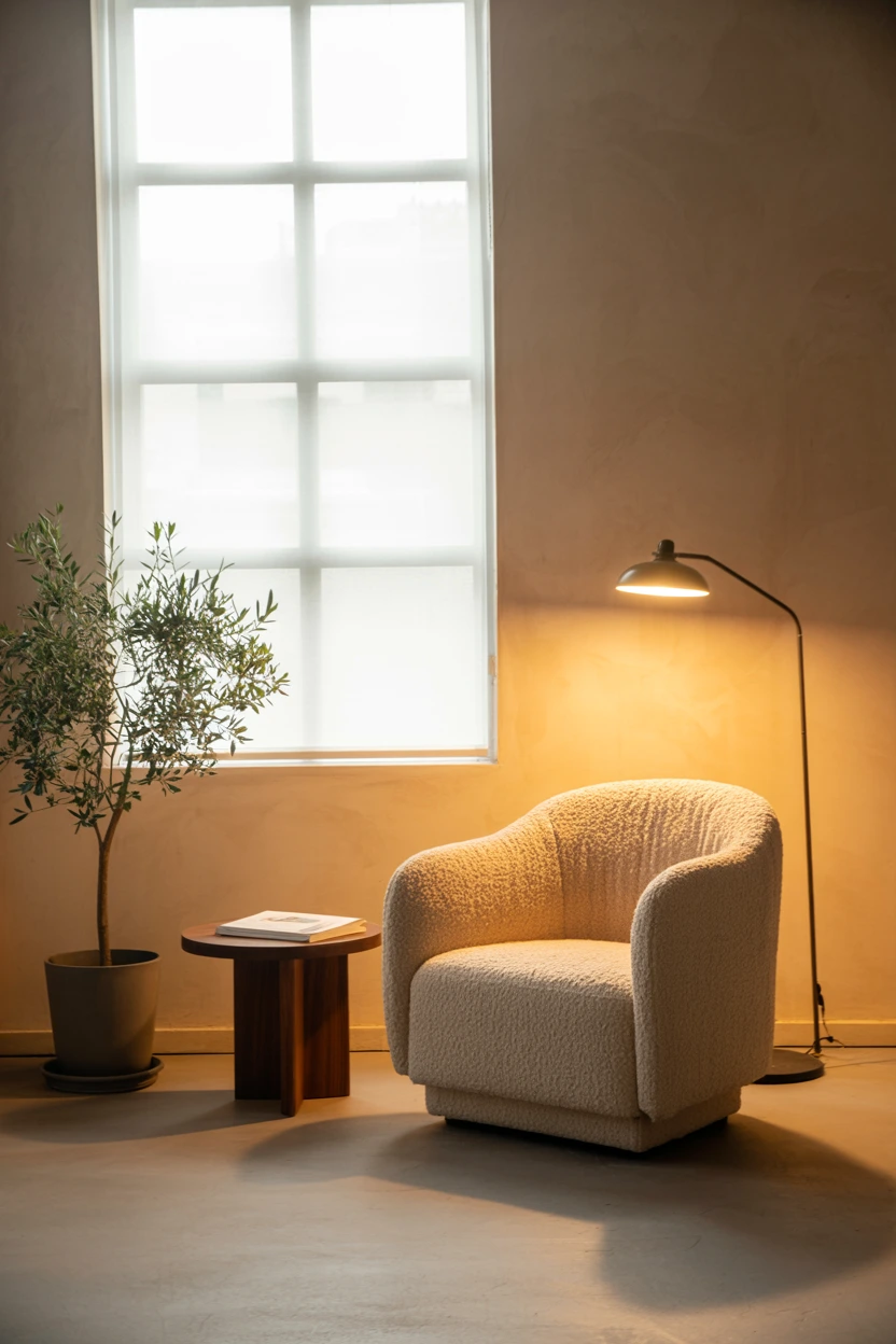 cozy reading corner nook