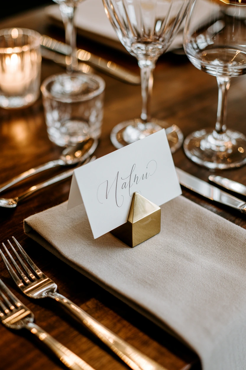 personalized place card holders