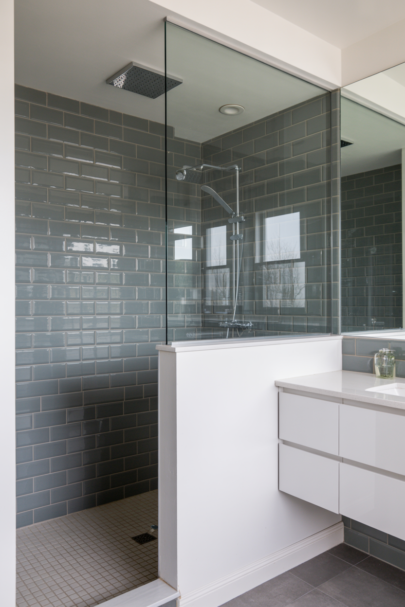 seamless glass panel