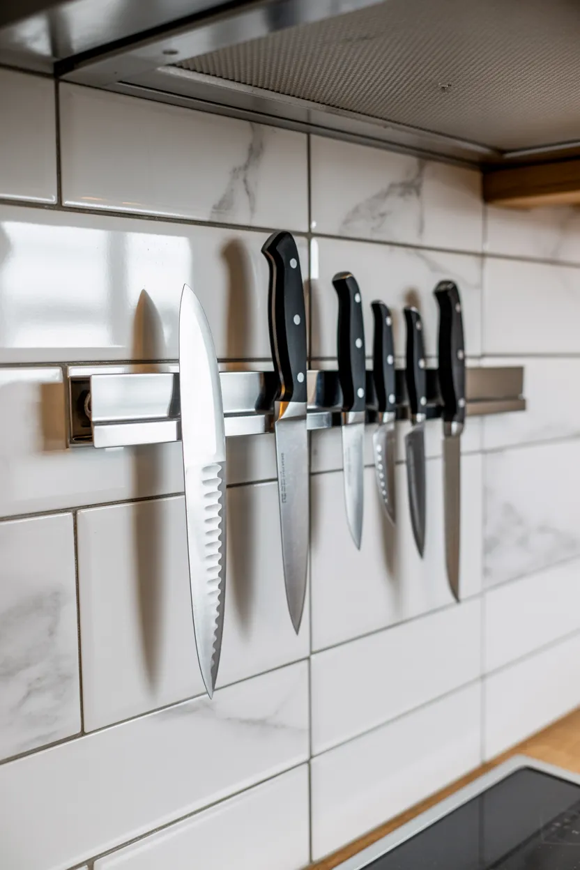magnetic backsplash strips