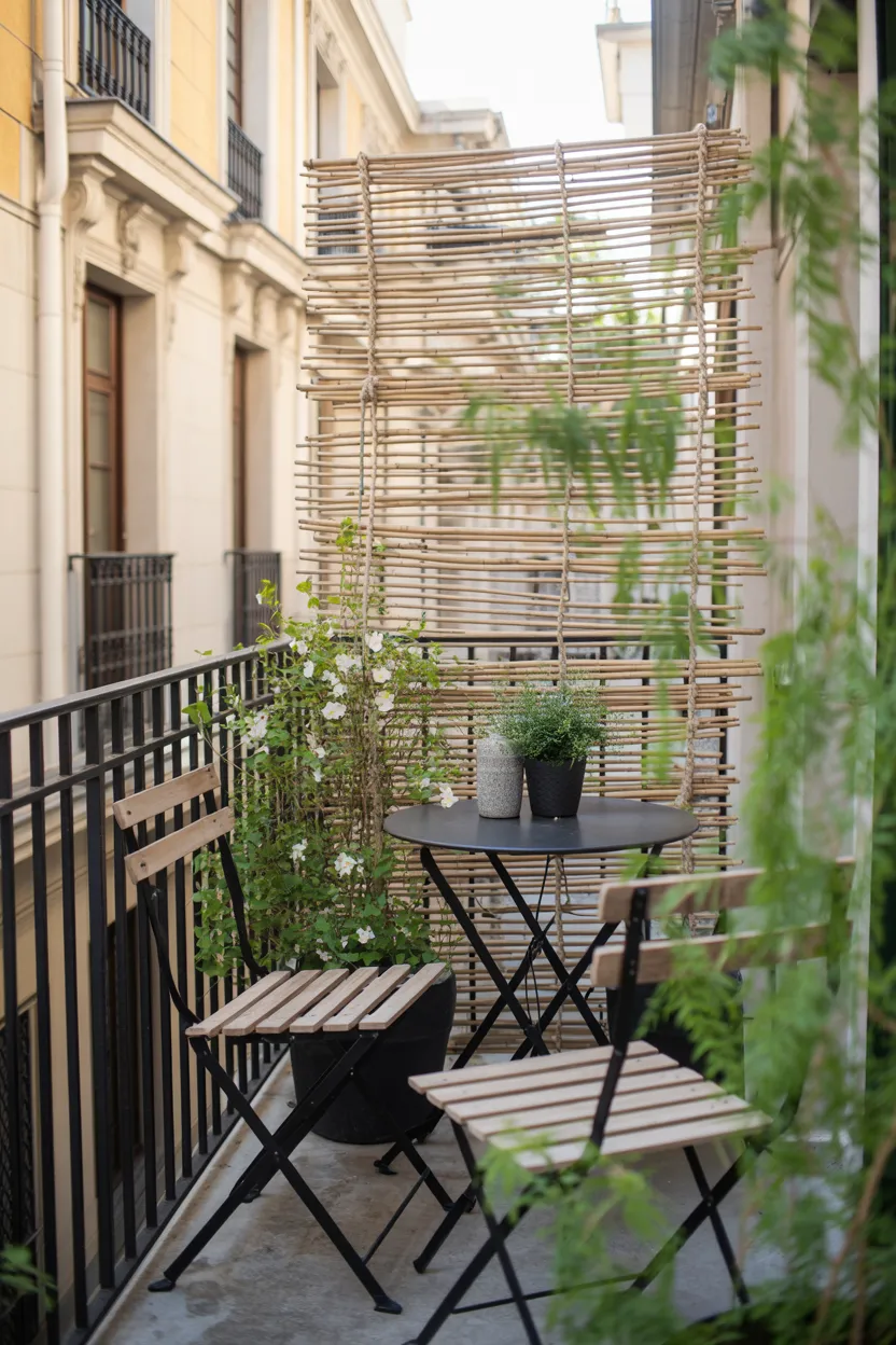 woven bamboo screens