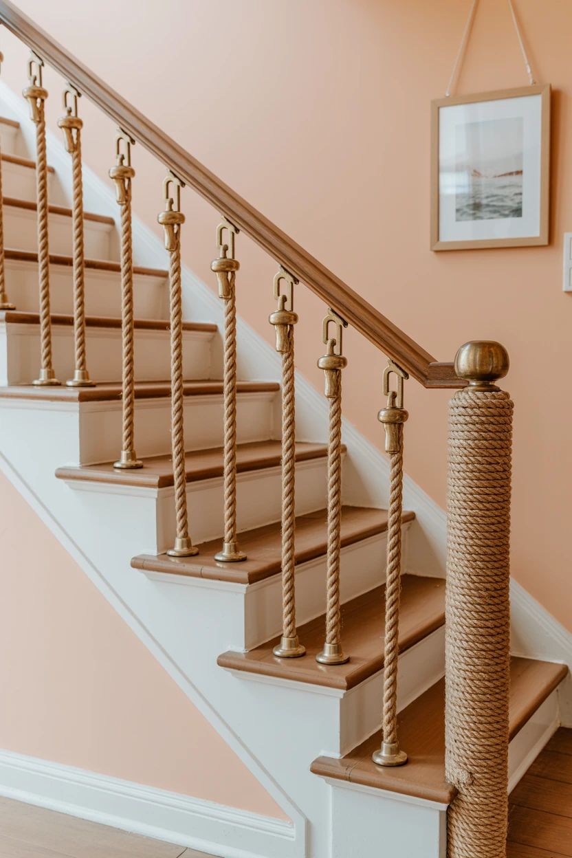 nautical rope accents