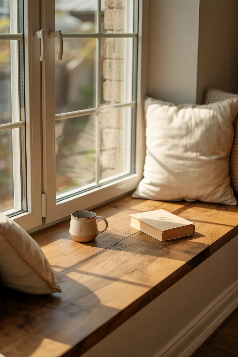 dual-purpose window sills