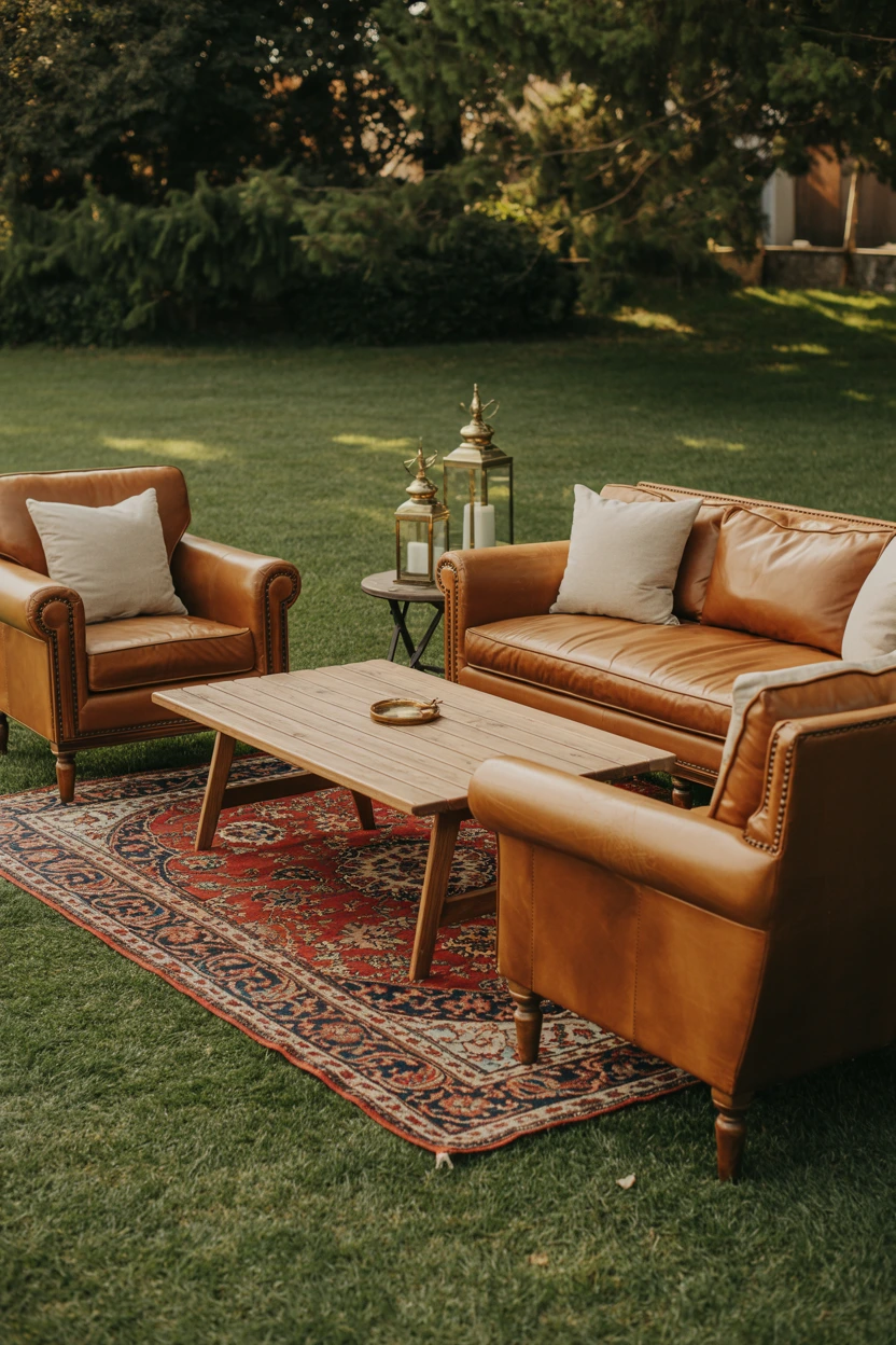 vintage lounge seating