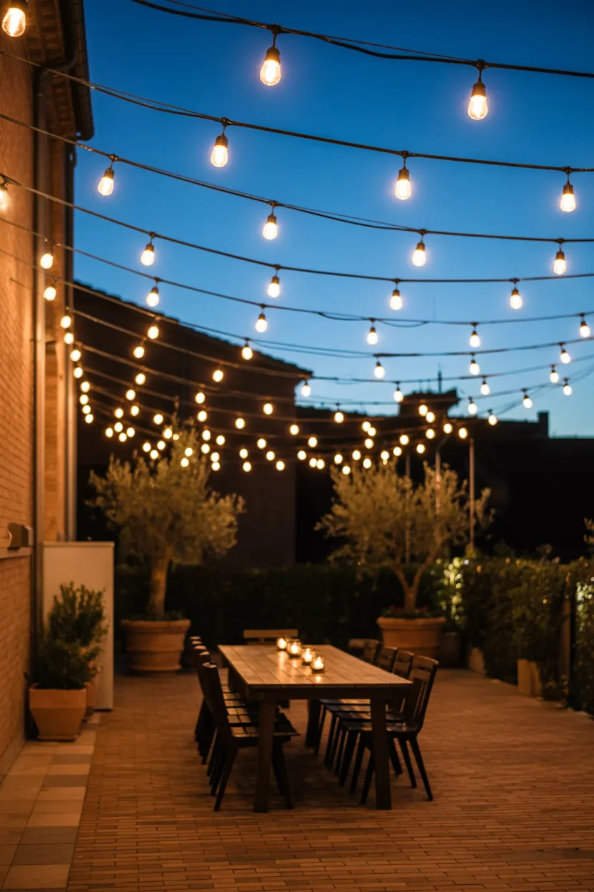 solar string lights