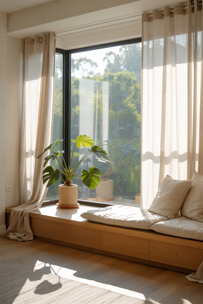 natural light window bay