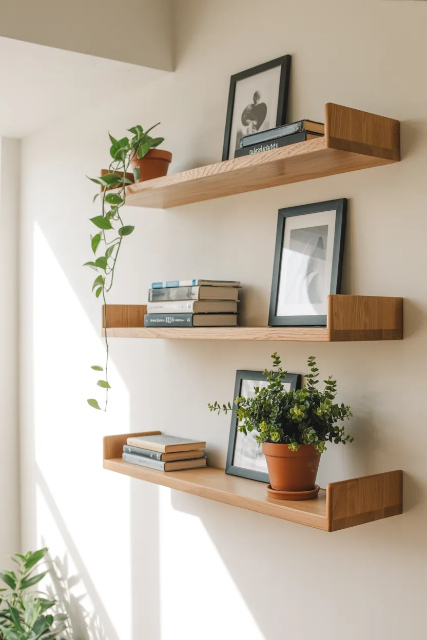 floating wall shelves