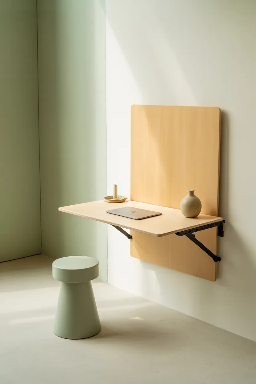 folding wall desk
