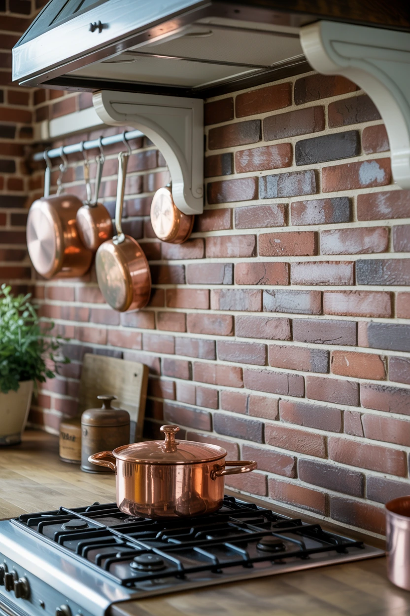 rustic brick veneer