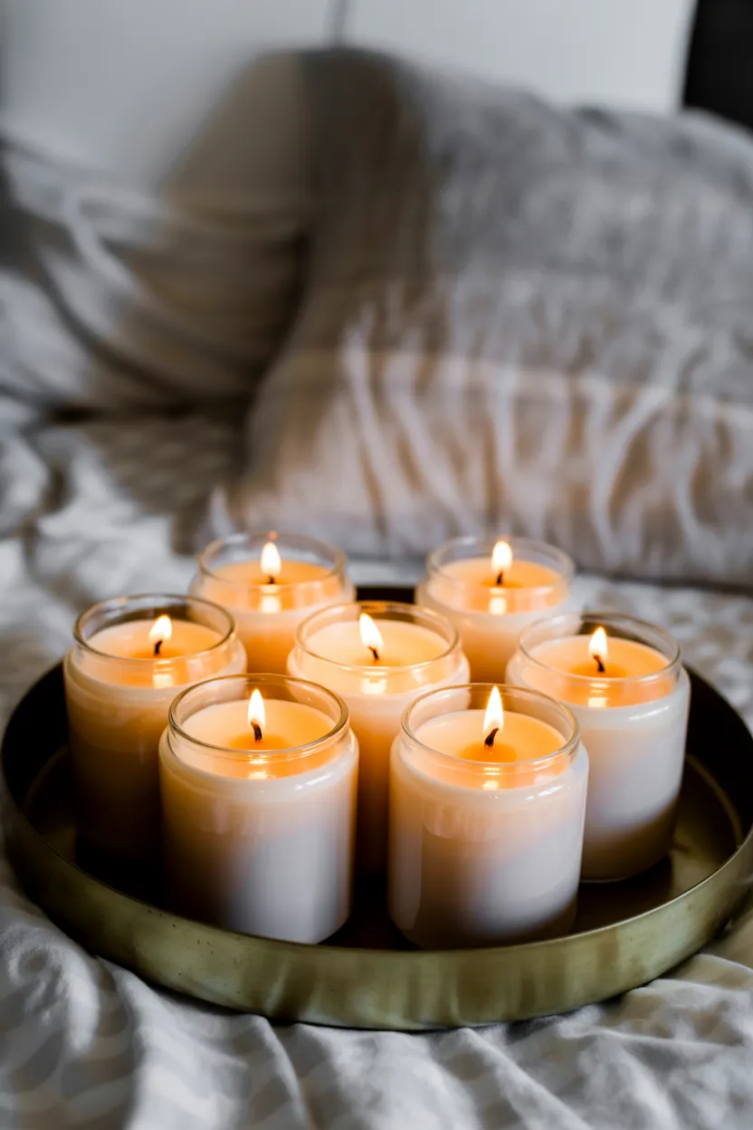 scented soy candles